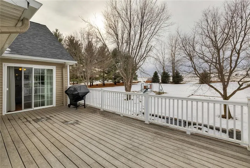 10908 NW 107th Street, Granger, Iowa - Backyard And Deck